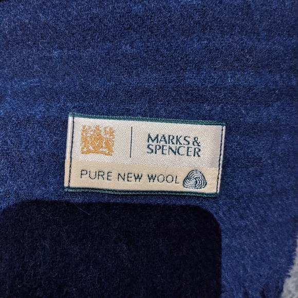 2 Vintage Wool Designer Scarves - Jasper Conran - Picture 5 of 6